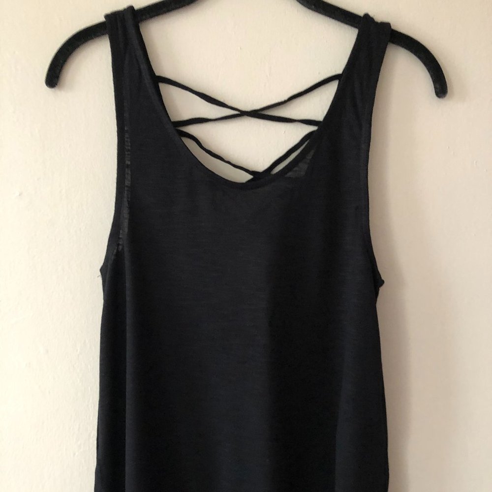 Strappy Black H&M Divided tank-top